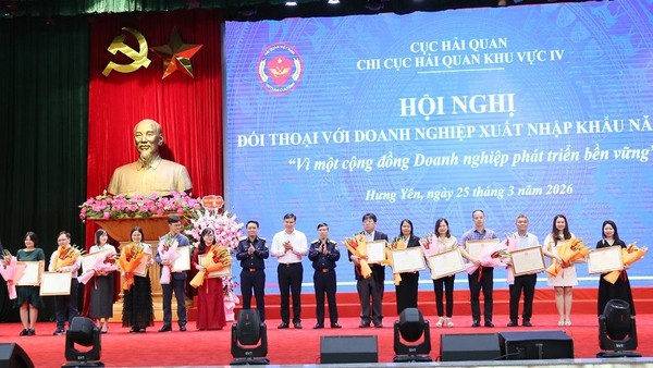 Hưng Yên: Đối thoại hải quan - doanh nghiệp, tháo gỡ vướng mắc trong xuất nhập khẩu 