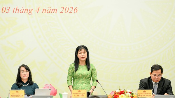 Phó Chủ nhiệm Ủy ban Công tác đại biểu Tạ Thị Yên - Ảnh: Như Ý.