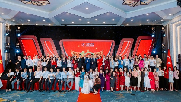 Đại biểu tại lễ kỷ niệm 10 năm Turkish Airlines tại Hà Nội.
