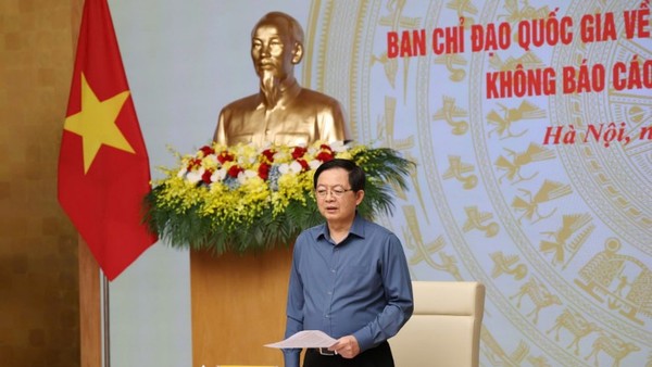 Phó Thủ tướng Hồ Quốc Dũng chủ trì phiên họp lần thứ 34 của Ban Chỉ đạo Quốc gia về chống khai thác IUU - Ảnh: VGP.