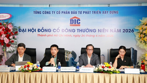 Tập đoàn DIC tổ chức thành công đại hội đồng cổ đông thường niên năm 2026