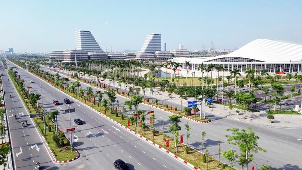 Khu vực phía bắc sông Cấm sẽ là “trái tim mới” của thành phố trong tương lai. Ảnh: Phan Tuấn