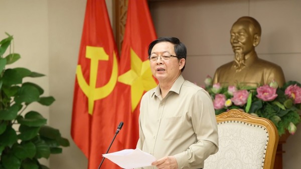 Phó Thủ tướng Hồ Quốc Dũng chủ trì cuộc họp về điều chỉnh Quy hoạch sử dụng đất quốc gia thời kỳ 2021-2030, tầm nhìn đến năm 2050 - Ảnh: VGP.