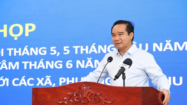 Ông Nguyễn Văn Được, Chủ tịch UBND TP.HCM phát biểu tại sự kiện. Ảnh: TT.