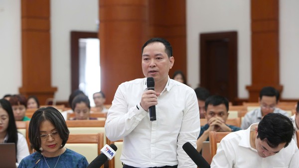 Ông Nguyễn Tiến Dũng, Phó vụ trưởng Vụ Ngân sách Nhà nước. Ảnh: Đức Minh.