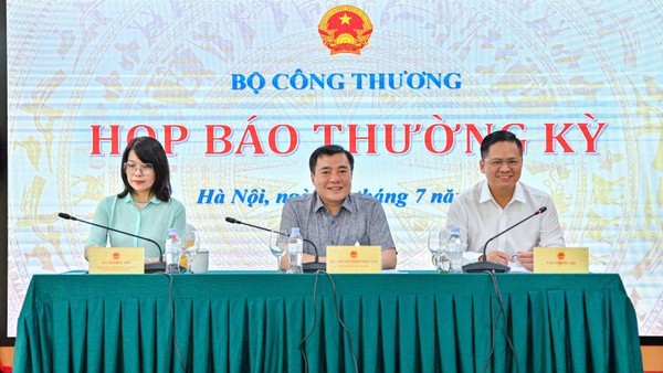 Họp báo thường kỳ quý II/2026 Bộ Công thương, chiều 7/7.