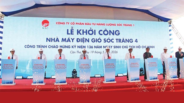 Lễ khởi công Dự án Nhà máy Điện gió Sóc Trăng 4 