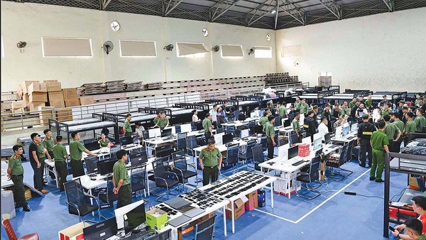 Một căn cứ tội phạm online chưa kịp vận hành bị Công an tỉnh Phú Thọ triệt phá tháng 6/2026