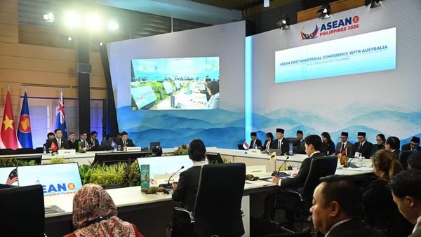 Đoàn Việt Nam tham dự Hội nghị Bộ trưởng Ngoại giao ASEAN-Australia. (Nguồn: ASEAN) 