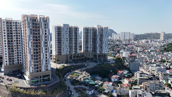 Dự án nhà ở xã hội Khu dân cư đồi Ngân hàng. Ảnh Tiến Dũng