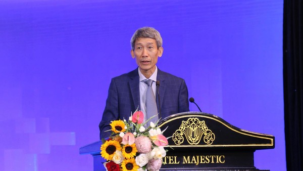 PGS.TS. Phạm Duy Nghĩa, Phó Chủ tịch Trung tâm Trọng tài Quốc tế Việt Nam cho biết các tranh chấp trong lĩnh vực tài chính - ngân hàng chiếm 10% tổng số vụ được Trung tâm tiếp nhận trong năm 2025. Ảnh: GH 