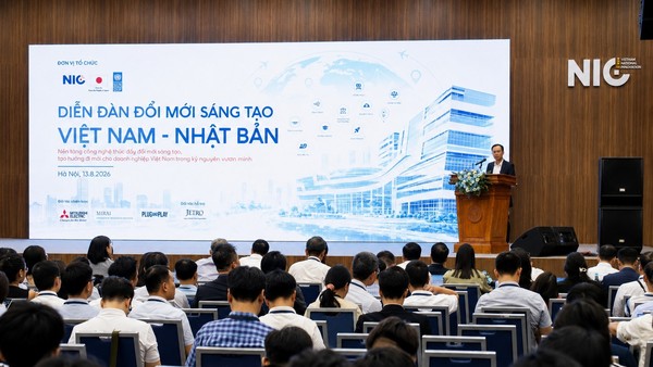 Toàn cảnh diễn đàn đổi mới sáng tạo Việt Nam - Nhật Bản.