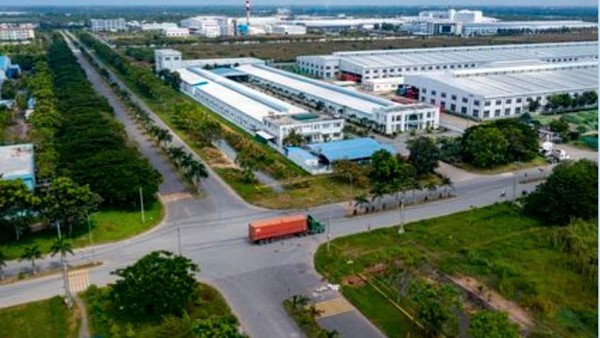 Tỉnh Đồng Tháp hiện có 6 KCN đang hoạt động. Trong ảnh: Một góc KCN Long Giang