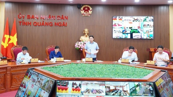 UBND tỉnh Quảng Ngãi tổ chức cuộc họp đánh giá tình hình thực hiện, giải ngân vốn đầu tư công 8 tháng đầu năm và nhiệm vụ thời gian tới vào ngày 9/9.
