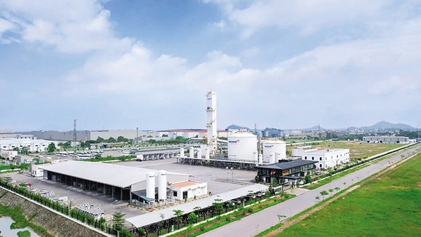 Doanh nghiệp châu Âu đang mở rộng đầu tư tại Việt Nam. Trong ảnh: Dự án sản xuất khí công nghiệp của Tập đoàn Messer (Đức) tại Thái Nguyên