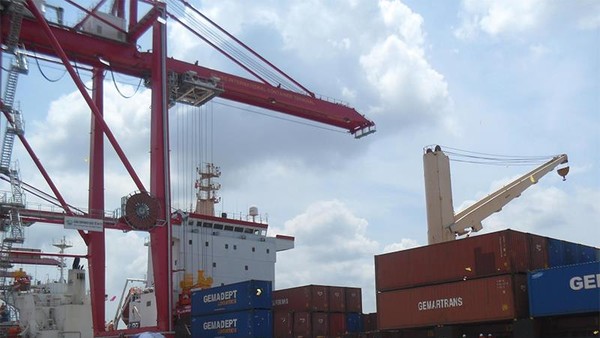 Giai đoạn 1 của Khu Cảng tổng hợp quốc tế ITC đã được đưa vào khai thác năm 2016 - Ảnh: H.S