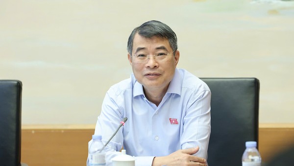 Thủ tướng Lê Minh Hưng phát biểu tại tổ - Ảnh: Quang Phúc. 