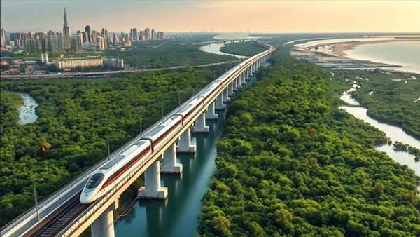 Phối cảnh tuyến metro Bến Thành - Cần Giờ 