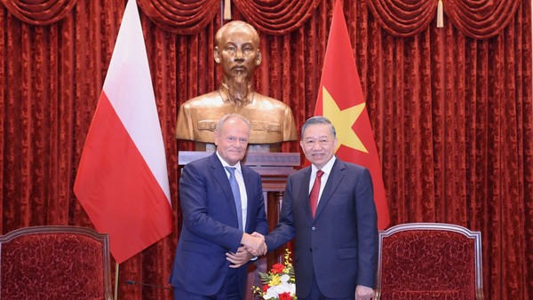 Tổng Bí thư, Chủ tịch nước Tô Lâm đã tiếp Thủ tướng Ba Lan Donald Tusk.
