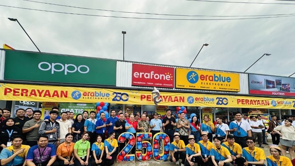 Cửa hàng Erablue thứ 250 khai trương trong Q2/2026. Nguồn website DMX