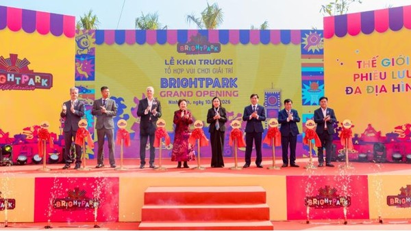 Chính thức cắt băng khai trương Tổ hợp Công viên Giải trí BRIGHTPARK