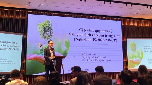 Tháng 5 sẽ vận hành sàn giao dịch các-bon