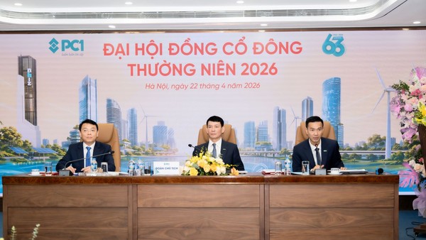 ĐHCĐ Tập đoàn PC1 (PC1): Mục tiêu lợi nhuận tăng 30%/năm trong 5 năm tới