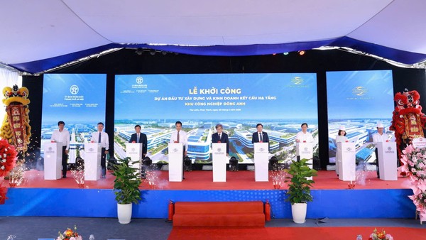 Khởi công Dự án Khu công nghiệp Đông Anh
