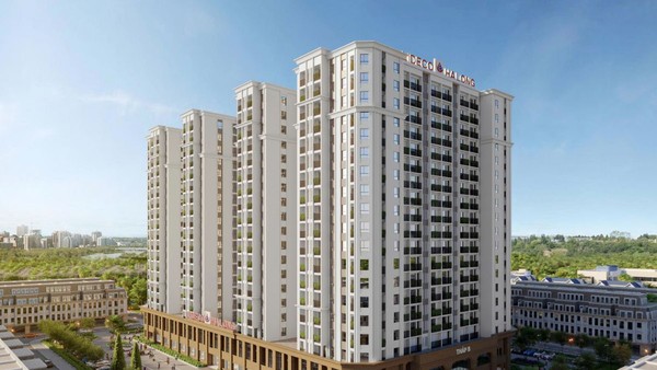 Phối cảnh thiết kế nhà ở xã hội Lideco Hạ Long