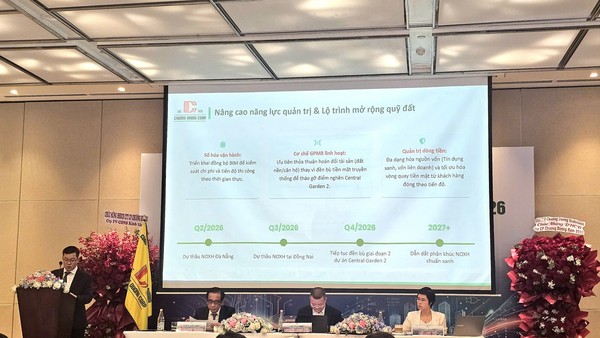 ĐHĐCĐ Chương Dương (CDC): Đặt mục tiêu lợi nhuận năm 2026 tăng trưởng 273%