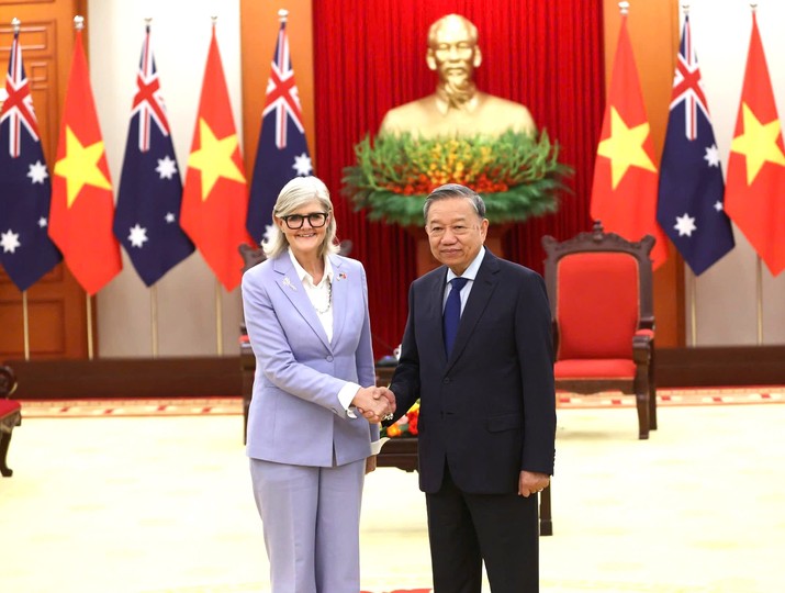 Lãnh đạo Đảng và Nhà nước tiếp và hội kiến Toàn quyền Australia