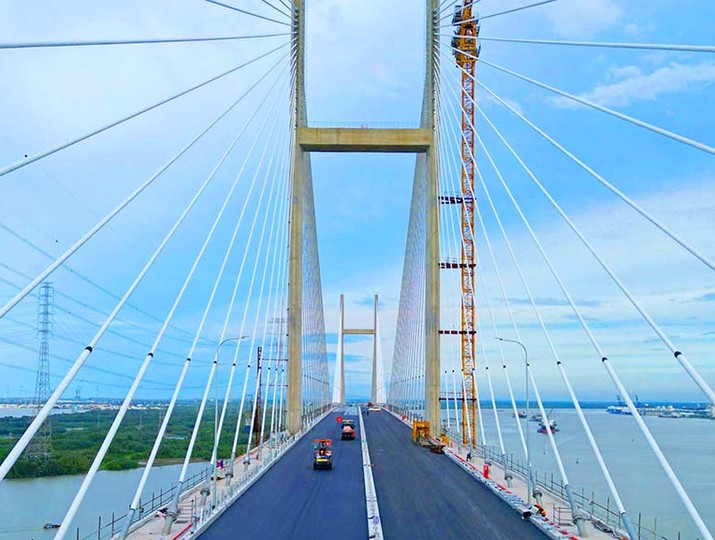 Cầu Bình Khánh thúc đẩy giao thông liên vùng và chuẩn bị kết nối sân bay Long Thành