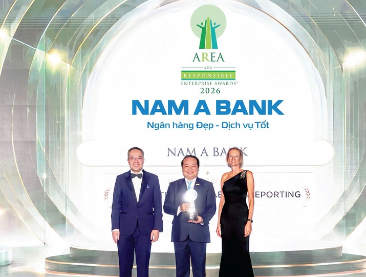 Nam A Bank được vinh danh ở hạng mục Báo cáo Phát triển bền vững (Corporate Sustainability Reporting).