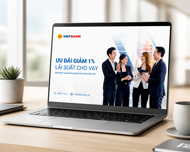 Vietbank (VBB) triển khai gói tín dụng ưu đãi 2.500 tỷ đồng cho doanh nghiệp