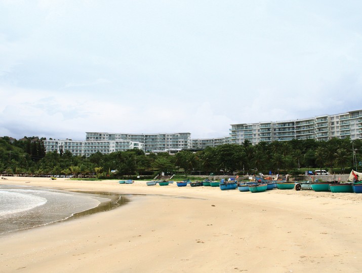 Một dự án nghỉ dưỡng tại Mũi Né. Ảnh: Bình Minh.