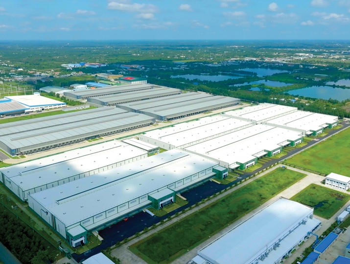 Tỷ lệ lấp đầy đất công nghiệp hiện duy trì trên 80% ở cả miền Bắc và miền Nam. Ảnh: Lê Toàn.