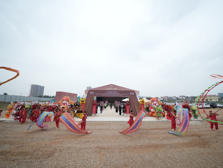 Mik Group khởi công dự án hơn 5ha tại Bắc Ninh 