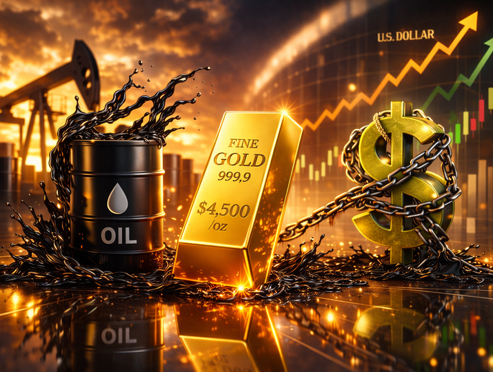 Giá vàng hôm nay ngày 28/3: Cùng chiều giá dầu và USD, vàng tăng vọt