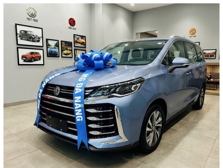 MG G50 tạo ra lợi thế cạnh tranh đáng kể so với nhiều mẫu MPV trên thị trường. Ảnh MG G50 tại đại lý MG Đà Nẵng.