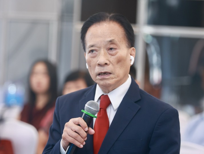 TS Nguyễn Trí Hiếu, Viện trưởng Viện Nghiên cứu và Phát triển Thị trường Tài chính & Bất động sản Toàn cầu. Ảnh: Chí Cường.