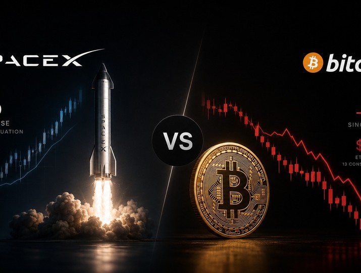 IPO của SpaceX tác động như thế nào đến đồng Bitcoin?
