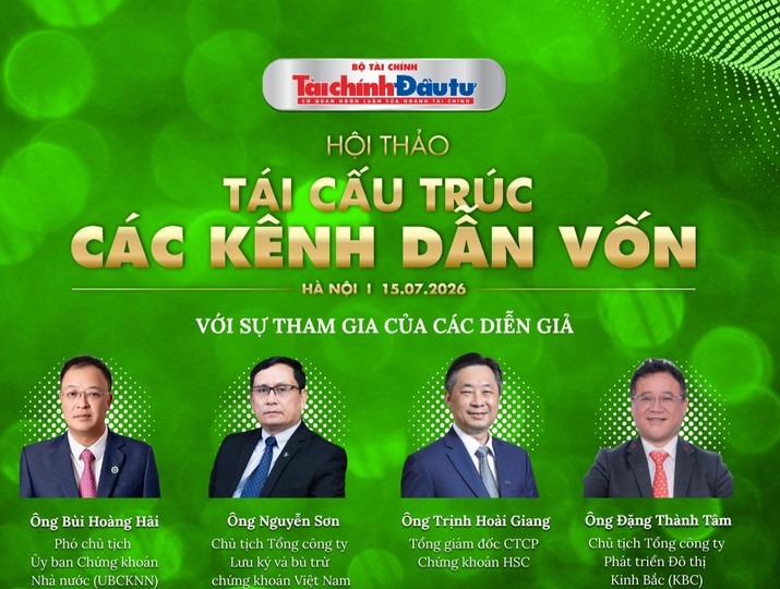 Hội thảo "Tái cấu trúc các kênh dẫn vốn": Nhiều vấn đề nóng của thị trường vốn sẽ được mổ xẻ