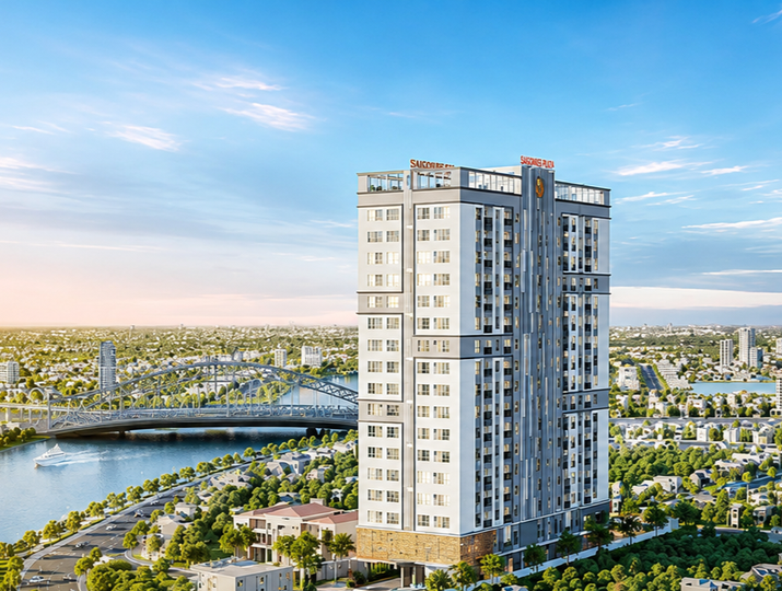 Khu nhà ở thương mại Phú Định Riverside.