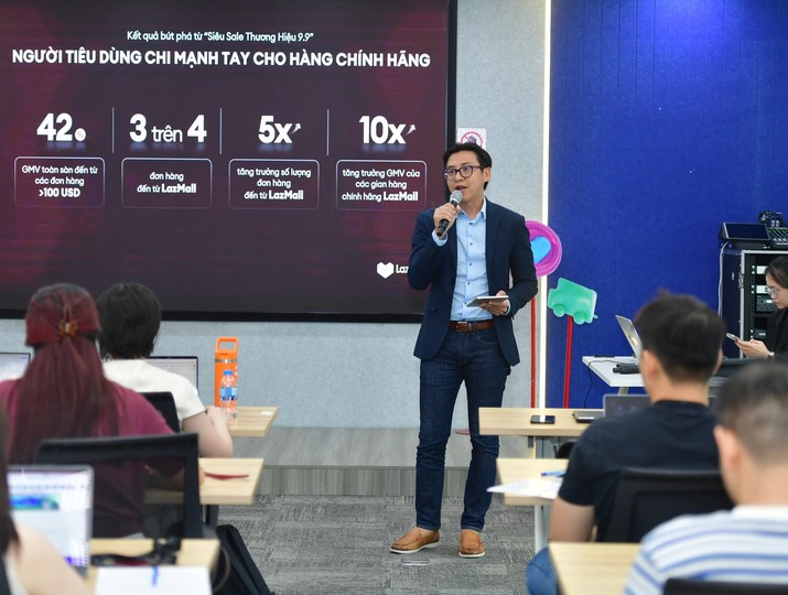 Ông Đỗ Cao Quốc Huy, Đại diện Lazada Việt Nam, Giám đốc Bán Lẻ và Ngành hàng.