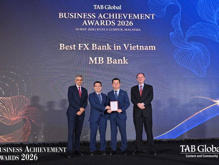 TAB Global Transaction Finance Awards là Giải thưởng uy tín hàng đầu trong lĩnh vực ngân hàng giao dịch