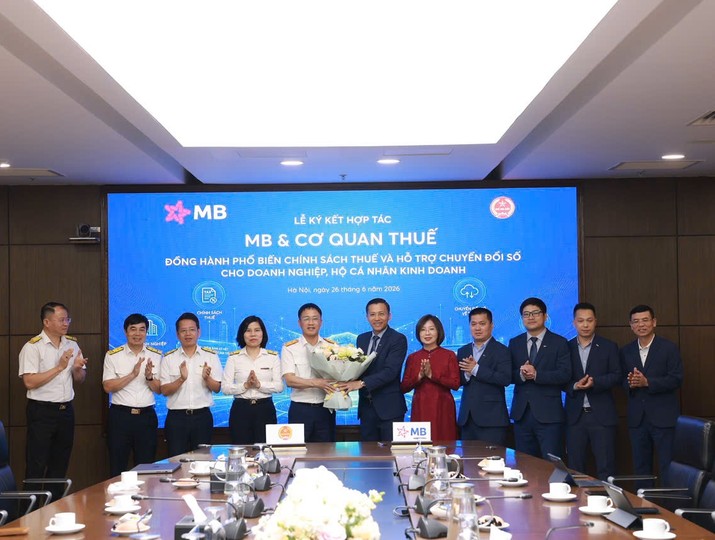 MB và Cục Thuế ký kết hợp tác chiến lược toàn diện. Lấy người nộp thuế làm trung tâm – Lấy chuyển đổi số làm nền tảng