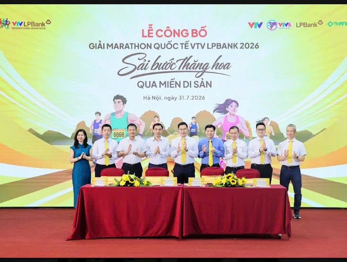 Giải Marathon Quốc tế VTV LPBank 2026 trở lại với cung đường di sản Vân Long