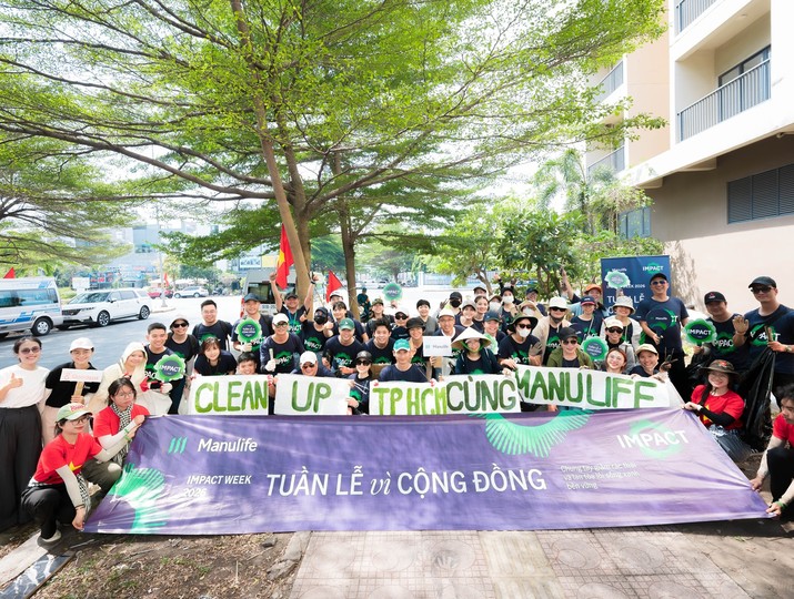 Manulife Việt Nam nhận giải thưởng quốc tế về hoạt động cộng đồng