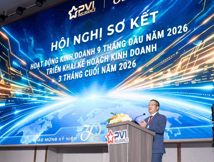 Bảo hiểm PVI ghi nhận tổng doanh thu 9 tháng đạt 25.183 tỷ đồng, tăng trưởng 16,3%
