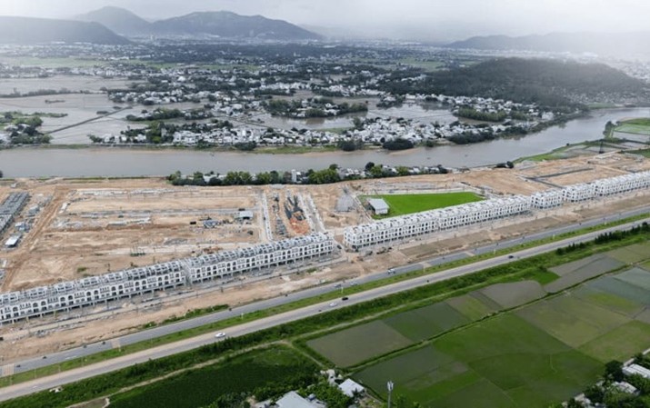 UBND xã Tuy Phước được giao hoàn thành việc xác nhận nguồn gốc sử dụng đất đối với các hộ còn lại trong tháng 2/2026 tại Dự án Khu dân cư kết hợp chỉnh trang đô thị Bắc Hà Thanh. Ảnh: Quy Nhơn Iconic.